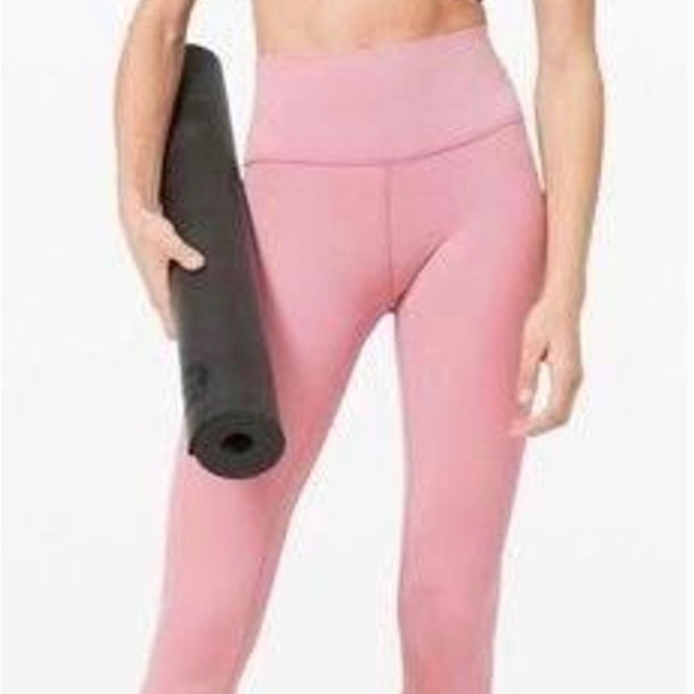 Lululemon Pink Taupe Leggings